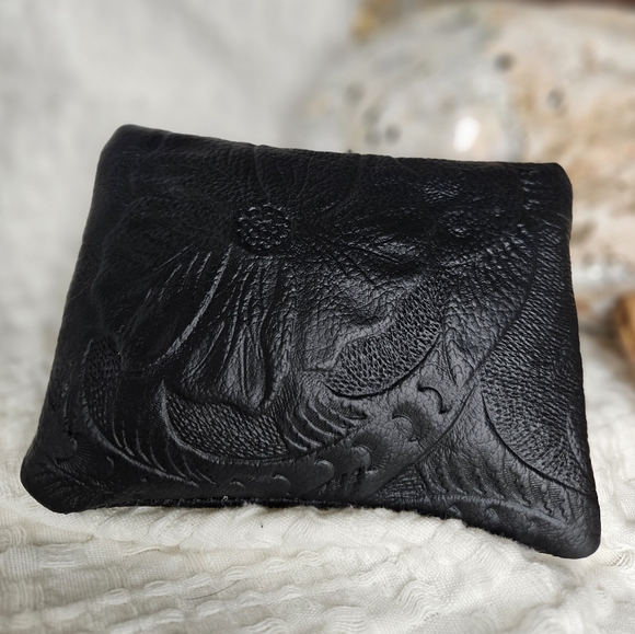 100% leather coins purse handmade design - Picture 5 of 6